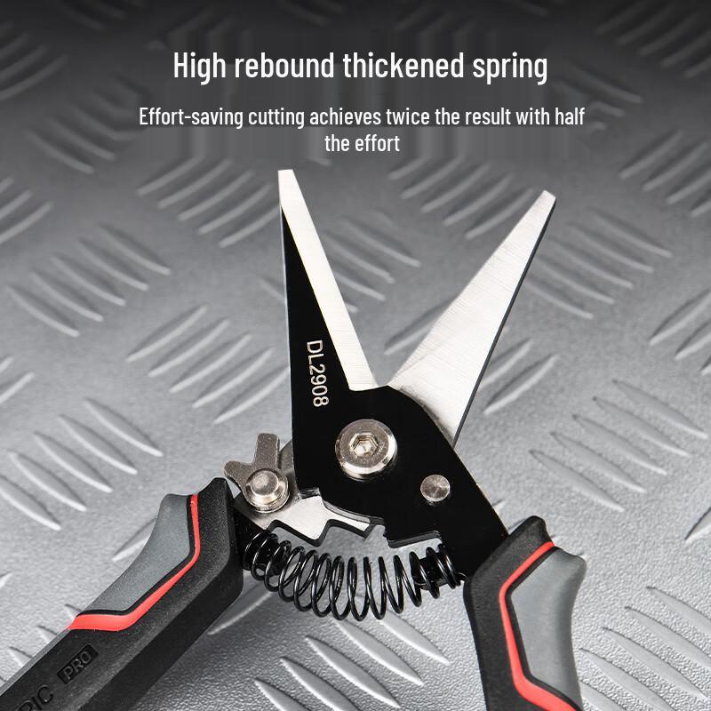 Deli 8-inch Multi-functional Electrician's Scissors