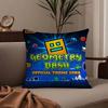 G-Geometry Dash V-Видео Наволочка Противопылевой Клещ Наволочка Невидимая молния шелковистый короткий плюш Чехол для подушки дивана