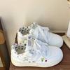 Shoes Women's 2025 New Spring Student Flat-bottomed Versatile Popular Board Shoes Spring and Summer Ins Trendy Shoes Sports Little White Shoes
