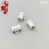 Sterling Silver Bamboo Spacer Beads for DIY Bracelets