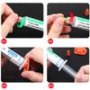 No-Clean Solder Paste 10cc Soldering Repair PCB IC Parts Welding Welding Advanced Oil Flux Grease RMA-223 Soldering Paste
