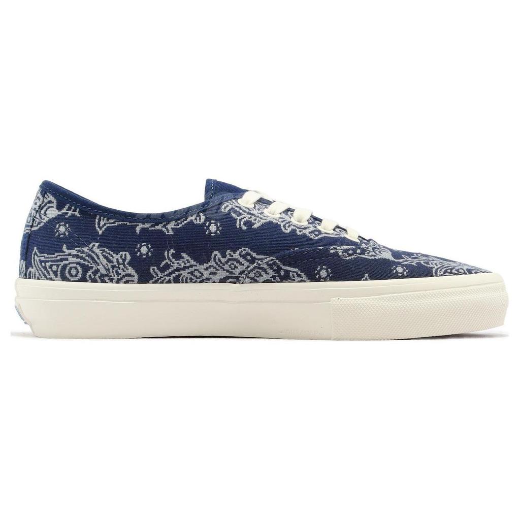 Vans Темно-синие кроссовки унисекс Skate Authentic Paisley Blue Marshmallow VN0A5FC8FRP