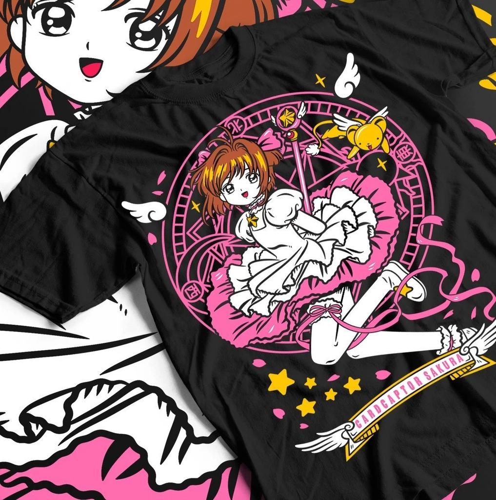 Cardcaptor Sakura T-shirt, Kawaii Anime Tee, Waifu Shirt, Unisex Cotton Top