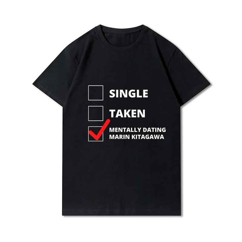 Футболка Marin Kitagawa для женщин, футболки с короткими рукавами в стиле аниме для девочек, топы в стиле Харадзюку