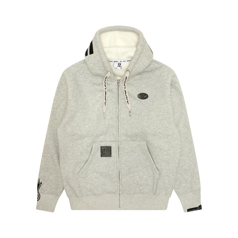 Aape Cotton Zip-up Hoodie AAPSWMB346XAN