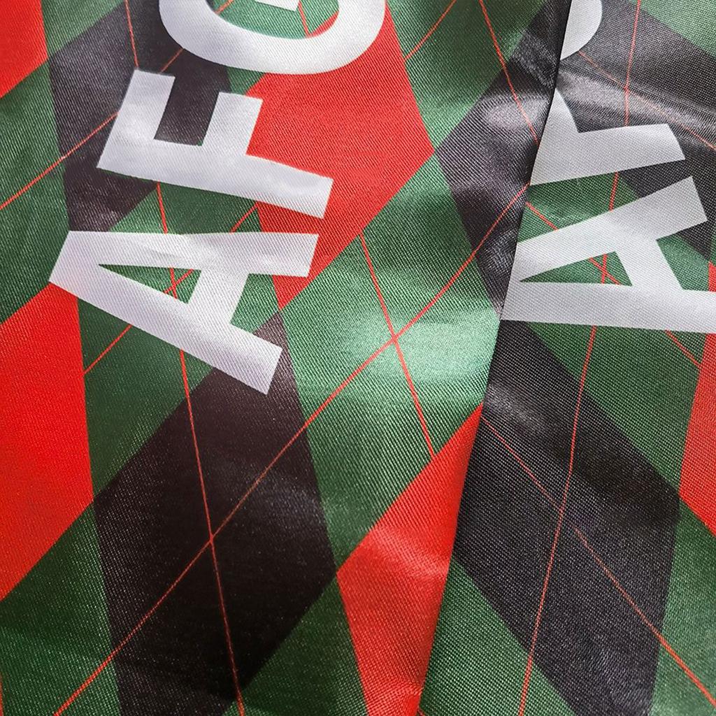 Afghanistan Scarf Holiday Theme National Flag Neckerchief Long Scarf for Football Enthusiasts and Party Decorations