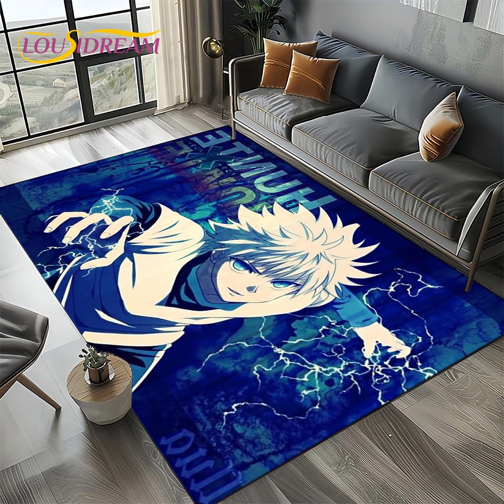 HxH Аниме Hunter×Hunter Мультяшный Ковер Коврик для Спальни Гостиной Дома Украшение Дивана, Детский Большой Декор Напольный Коврик Подарок