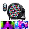 Цветной светодиодный прожектор Par 36 LED, реагирующий на звук, для сцены, бара, свадьбы и рождественского декора