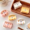 Korean Style Cookie Shark Clip Headwear Acetate Hair Clip Sweet Cookie Hair Claw  Wash Face