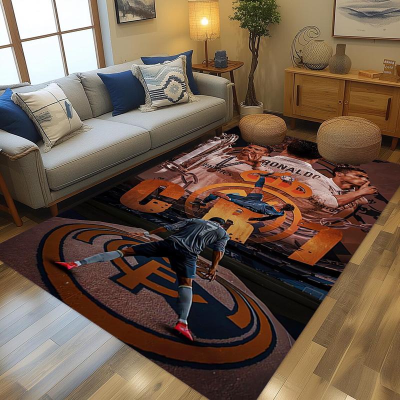 Cristiano's Legacy carpet Suitable for all seasons Living room and bedroom mats Dormitory decoration Doormat Fashion