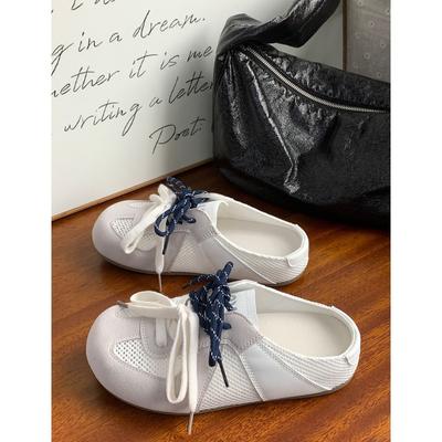 В продаже новые товары, летние новые ретро универсальные баотоу дышащие повседневные полушлепанцы 3755