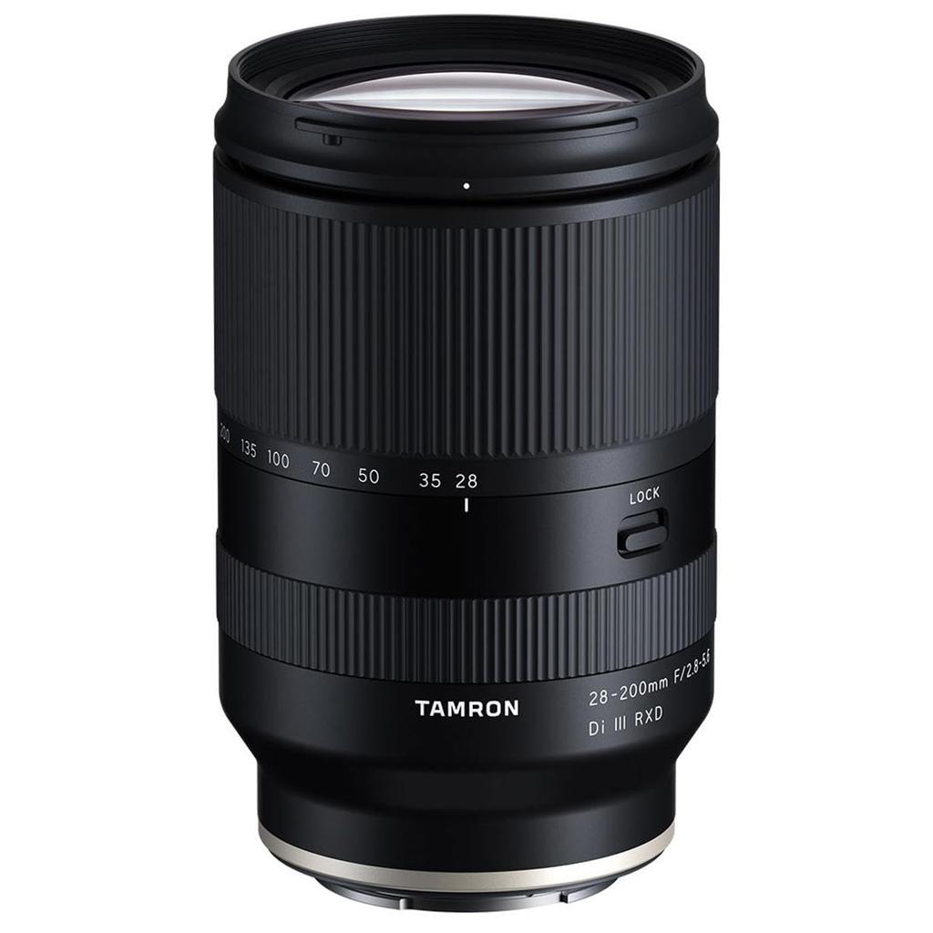 Tamron Di III RXD Lens for Sony Mirrorless or Model Black 28-200mm F/2.8-5.6 Full-Frame APS-C E-Mount, Number AFA071S700,