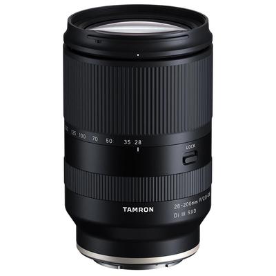 Объектив Tamron Di III RXD для беззеркальных камер Sony или Модель Черный 28-200 мм F/2.8-5.6 Полнокадровый APS-C E-Mount, Номер AFA071S700,