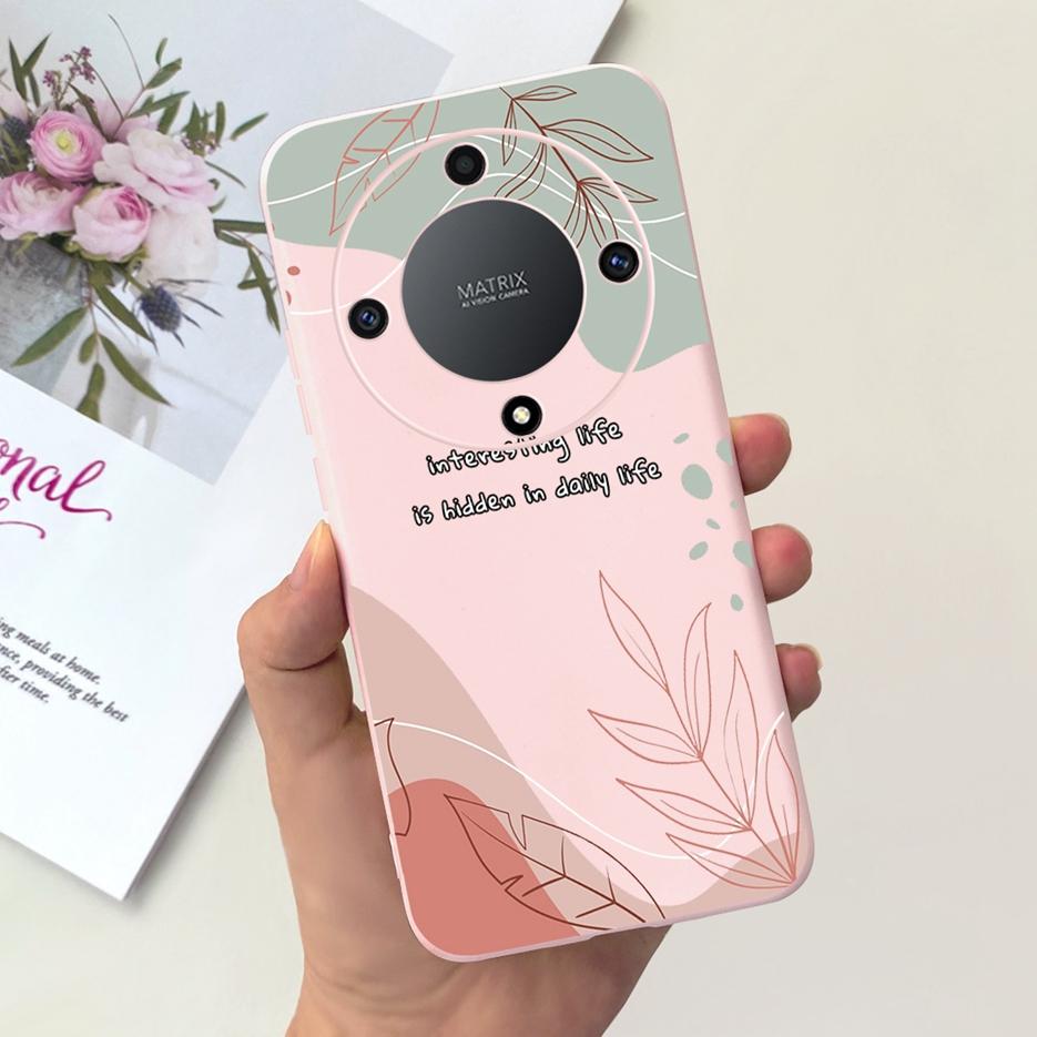 For Honor Magic 6 Lite 5G Case Stylish Art Painted Cover Soft TPU Phone Case For Honor Magic6 Lite 5G Coque Fundas 6.78'' Bumper