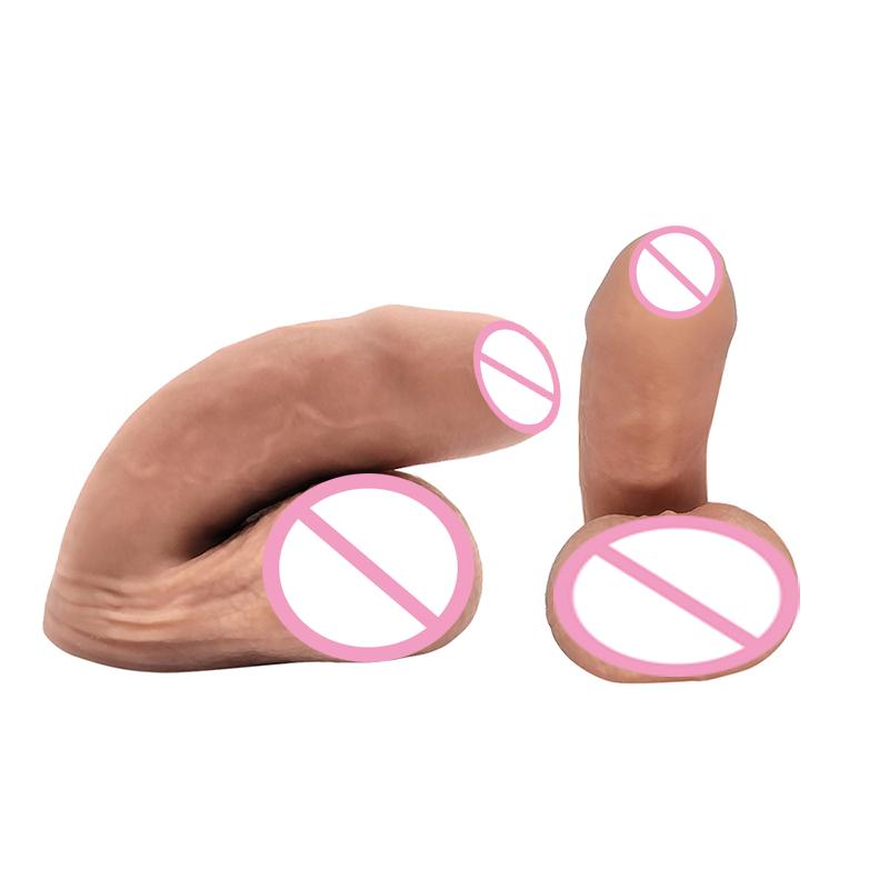 Силиконовый Ди лдо Мастурбатор Женский Искусственный Пенис Dildo для FTM Женский Сексуальный Продукт Секс-Игрушка