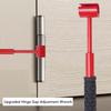 6pcs Red Door Hinge Adjustment Tool Multi-Functional Hinge Gap Adjustment Wrench  Home Repair