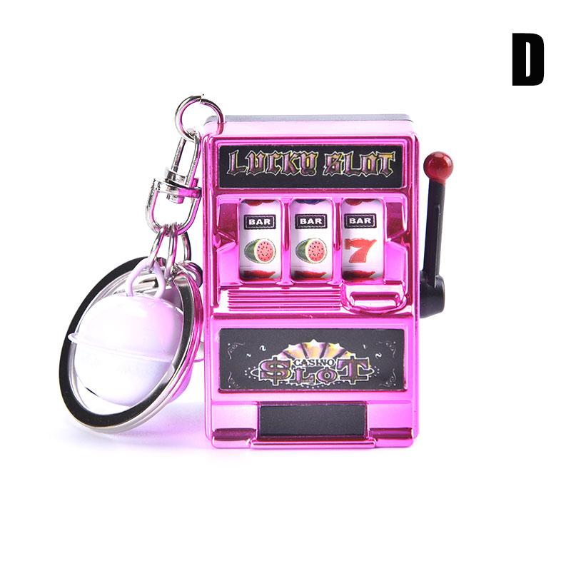 Lucky Jackpot Мини-фруктовый игровой автомат Веселый брелок на день рождения Подарок Детская игрушка