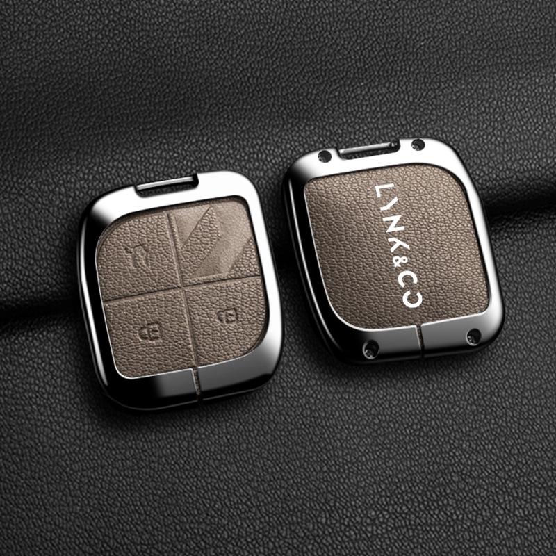 Чехол для ключа Lynk & Co 03: Защитный чехол с пряжкой против падения для моделей 01/02/05/06/08/09 - Мужской и Женский