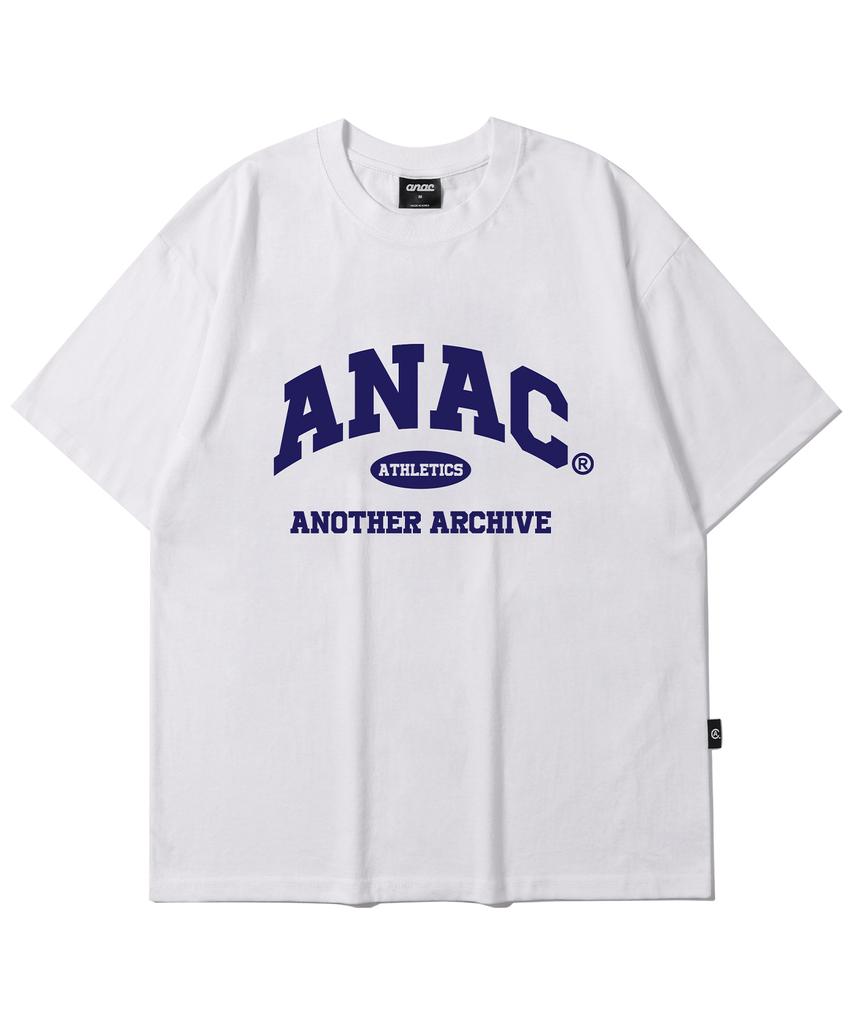 ANOTHER ARCHIVE College Standard Logo Short Sleeve_Navy