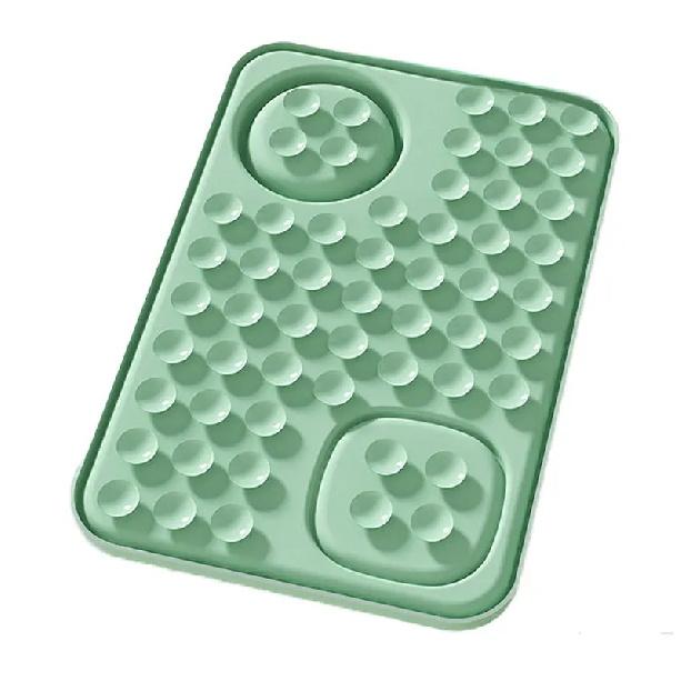 Pet Placemat Cat Slow Feeding Mat Dog Lick Mats Silicone Pets Eating Dogs Feeder Supplies Suction Cup Dog Bathing Distraction