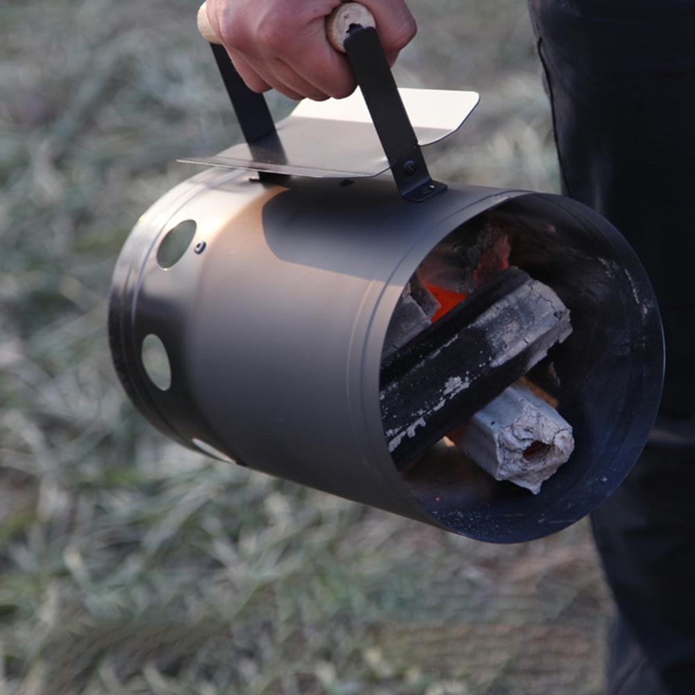 Ведро для розжига огня для барбекю на открытом воздухе, быстрое разжигание огня, брикеты, стартеры, инструменты для барбекю, угольная печь, бочки