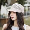 Beach Women's Peaked Cap Spring/Summer Visor Mesh Caps New Bucket Hats  Travel