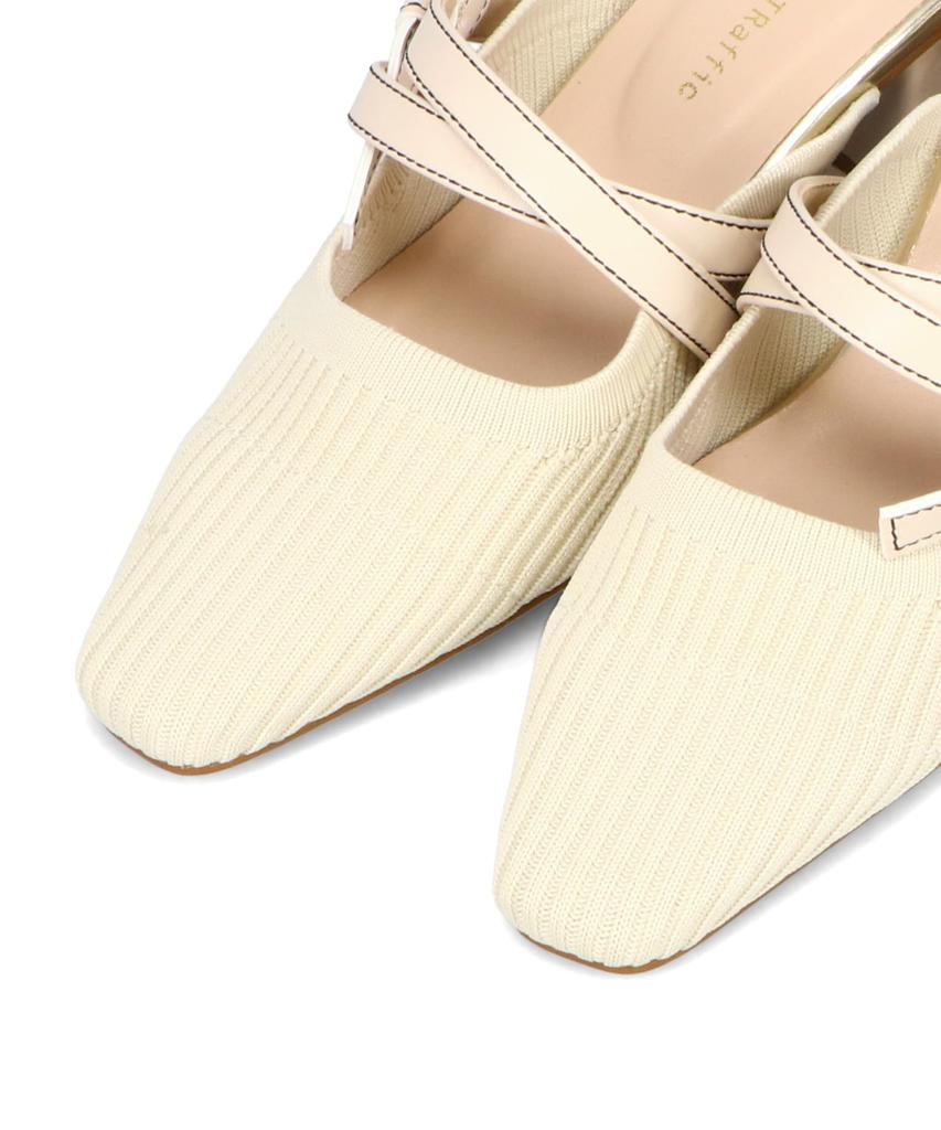 Крупная и мелкая трикотажная лента см E [Oriental Traffic] Туфли-лодочки, размеры, туфли-лодочки, мюли, туфли-лодочки, средний каблук, женские 51120, 23,0 - 23,5 см,