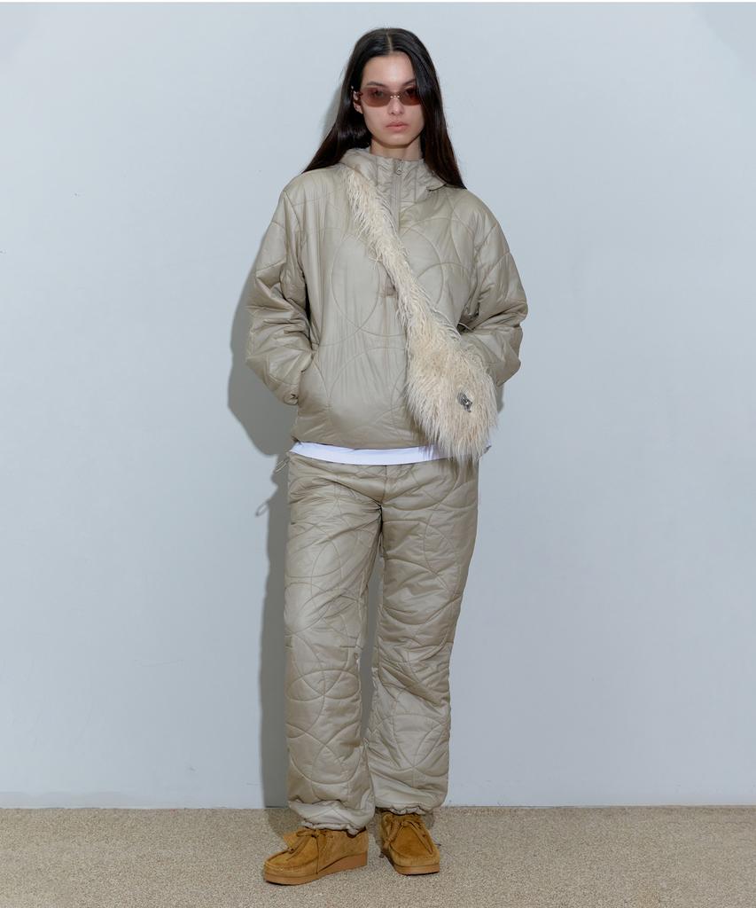 Брюки SCULPTOR с утеплителем Primaloft®, стеганые, D.Beige