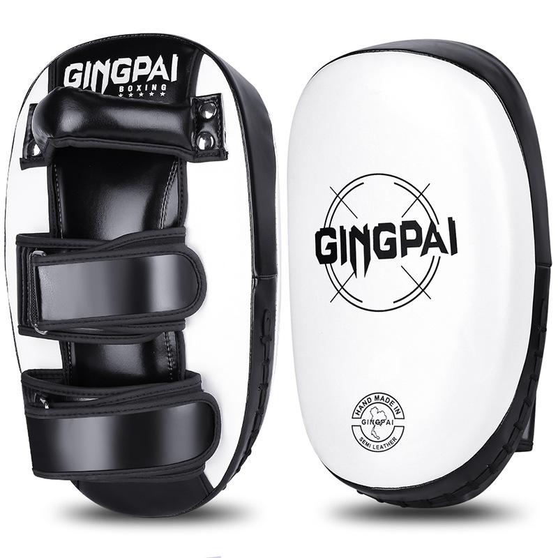 Суперволоконная кожа, маленькая ручная мишень, скоростная мишень, тренировочная дуговая мишень, защита для тайского бокса, саньда, тхэквондо, спарринга