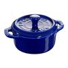 Staub Керамическая Мини-Кастрюля Круглая 10см (Темно-синий)
