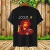 J Cole Подписанная футболка Подарок фанату Черная Все размеры Унисекс