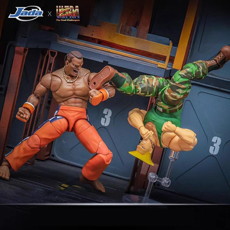 Jada Street Fighter 6 Кэмми Белая Гайл Ди Джей Модель   Игрушка Аниме Фигурка Фигурка Действия Модель Street Fighter Подарок Коллекционная Кукла