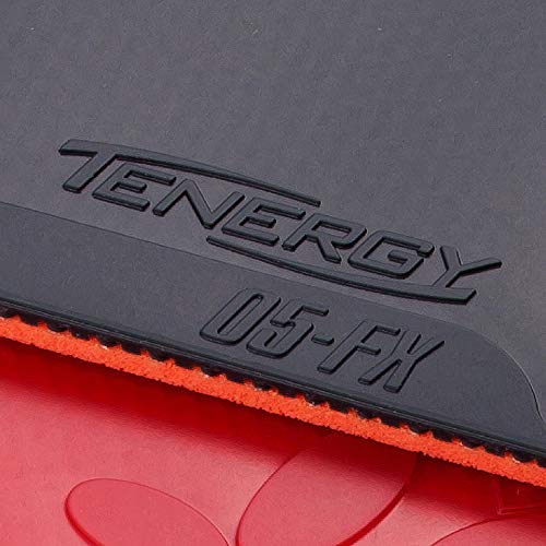 Butterfly Table Tennis Rubber Tenergy 05 FX Back Soft Tension 05900 Black Extra Thick (Spin)
