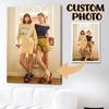 Печать на холсте по индивидуальному заказу, персонализированное настенное искусство с вашими фотографиями, для спальни, гостиной, кухни, декора ванной комнаты, для фестивалей, вечеринок, тематических мероприятий