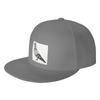 Pigeon Walk  Black Background Baseball Caps Snapback Baseball Hats Breathable Casual Casquette for Unisexs And Womens