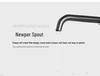 Concealed Wall-Mounted Fine Copper Basin Faucet for Hot/Cold Water