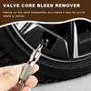 Valve Core Screwdriver Tire Valve Core Stem Remover Tire Remover Keychain For Auto Truck Bike Wheel Repair Tool Accessories