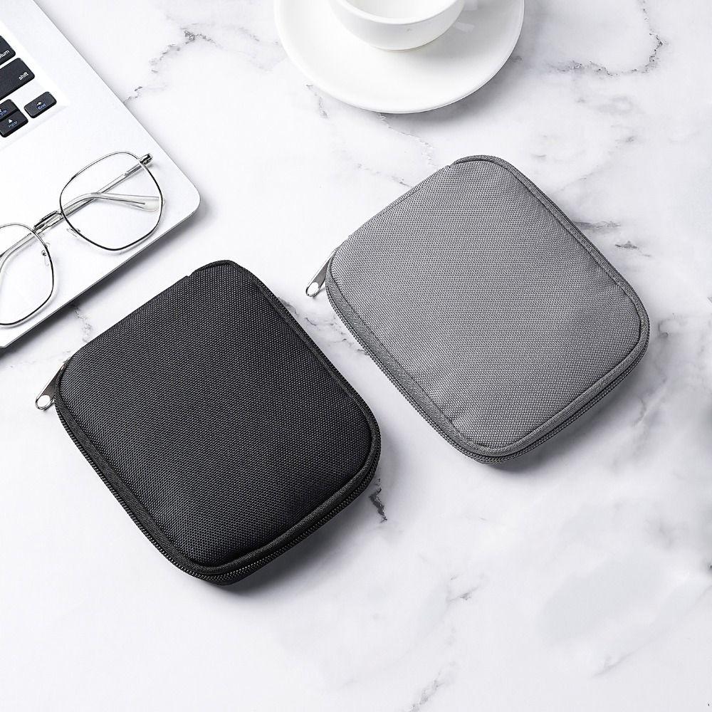 Multifunctional Digital Storage Bag Zipper Mini Storage Pouch New Data Cable Organizer U Disk