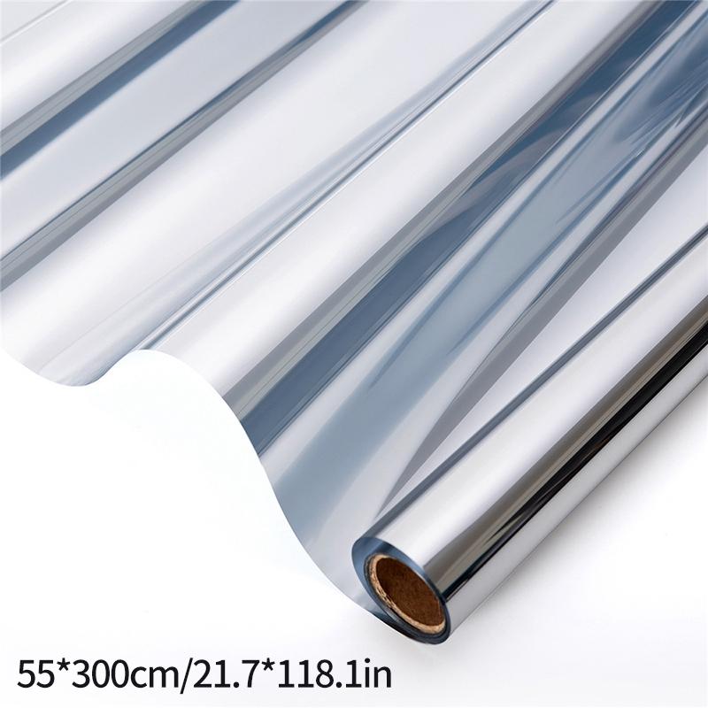 Наклейка-зеркало одностороннего обзора, Настенная самоклеящаяся зеркальная наклейка, Пленка для конфиденциальности окон, Светоблокирующая, Затеняющая пленка для стекла, Теплоизоляционные пленки