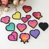 According To Embroidery Embroidery Cloth Sticker Computer Embroidery Seal Color Love Series Clothes Decoration Patch Sticker Cloth Accessories