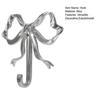 Metal Bow Shape Wall Hooks Decorative Key Bag Hanging Hook Load-bearing Towel Hat Jacket Key Holder for Home Decor