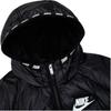 Nike Down Jacket Kids Letter Brand Logo Hooded Casual Long Sleeve Kids Jackets Black NY2142026GS-002