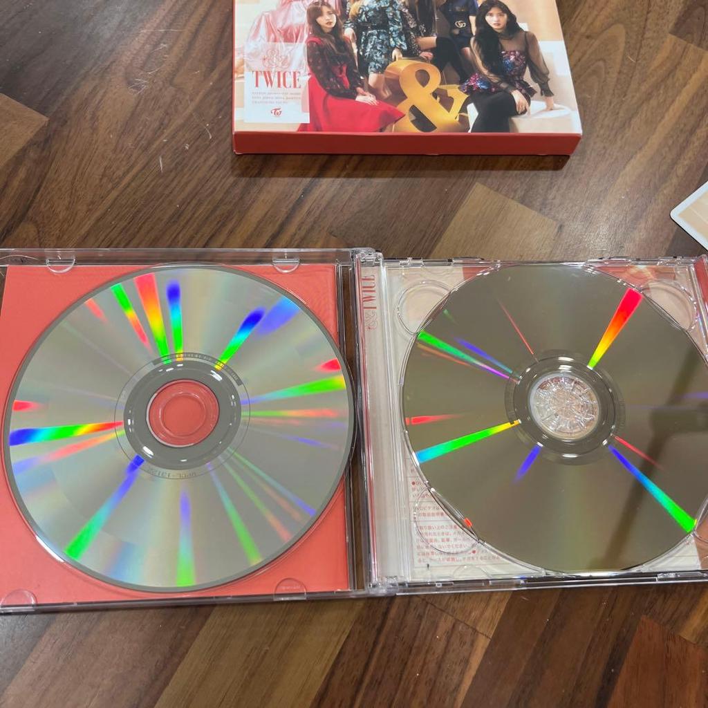 [USED] &TWICE LIVE DVD included, 2-disc set