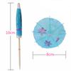 50Pcs/Pack Drink Fruit Cake Stick Mini Umbrella Paper Cocktail Parasols Umbrella