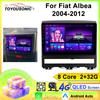 Android Для Fiat Albea 2004-2012 Автомагнитола Мультимедийный Видеоплеер Навигационная стереосистема GPS Нет 2din 2 din