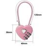 Love Lock Свадебный замок Heart Love Кодовый замок Школьная сумка Рюкзак Тележка Коробка Концентрический замок Цинковый сплав
