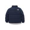 THE NORTH FACE Down Jackets Unisex Blue/White Stand Collar Thickened Other NJ1DN77B