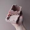 Квадратная Форма для Свечей с Неровными Краями, Емкости для Свечей, Держатель для Украшений, Формы для Смолы и Бетона, Контейнер для Хранения, Банка, Блюдце, Подставка, Силиконовые Формы, Сделай Сам