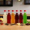 5x WHISKY Glass Bottle Container 250ml for Whiskey Liqueur and Tinctures Gift
