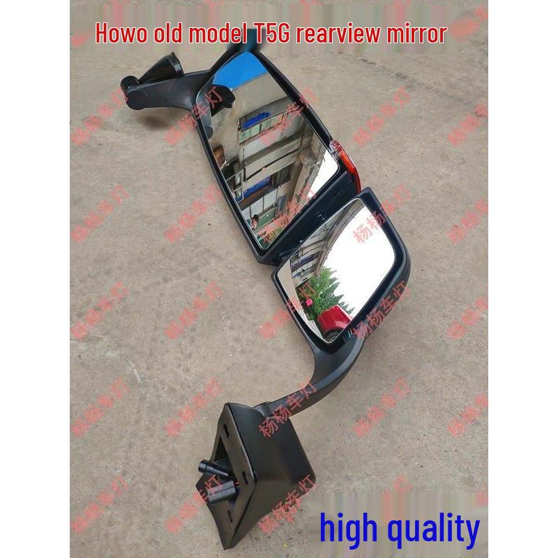 Подходит для старой модели Howo T5G: Электрическая регулируемая линза зеркала заднего вида и зеркала заднего хода.